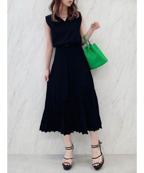 プリーツカシュクールワンピース ワンピース Dazzlin ダズリン のファッション通販 Zozotown