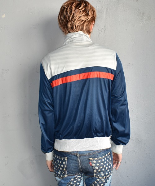 VINTAGE(ヴィンテージ)の「【ヴィンテージ古着】90's COURT CASUALS トラックジャケット USA製(ジャージ・メンズ・ネイビー・LARGE)」の20枚目の写真