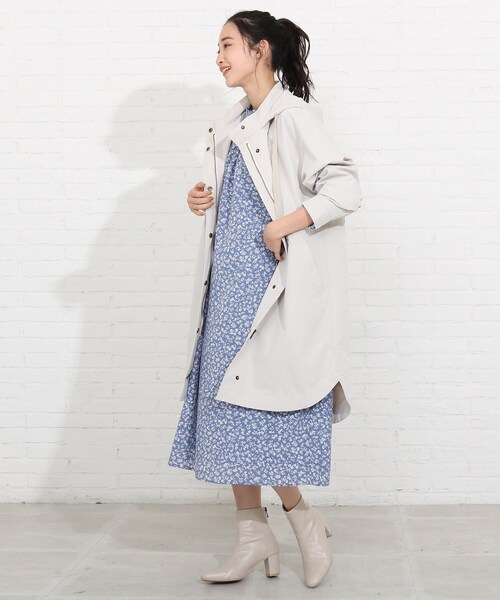 SHOO・LA・RUE（シューラルー）の「◆花柄ロングワンピース（ワンピース・レディース・ホワイト系その他6/ブラック系6/ブルー系5・00）」の6枚目の写真