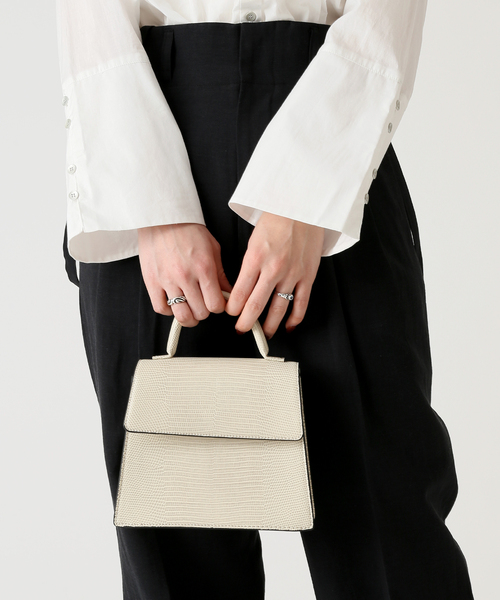 Simplicite（サンプリシテ）の「リザードBAG◆（ショルダーバッグ・レディース・ブラック/アイボリー/キャメル・FREE）」の2枚目の写真