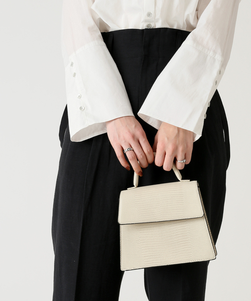 Simplicite（サンプリシテ）の「リザードBAG◆（ショルダーバッグ・レディース・ブラック/アイボリー/キャメル・FREE）」の10枚目の写真