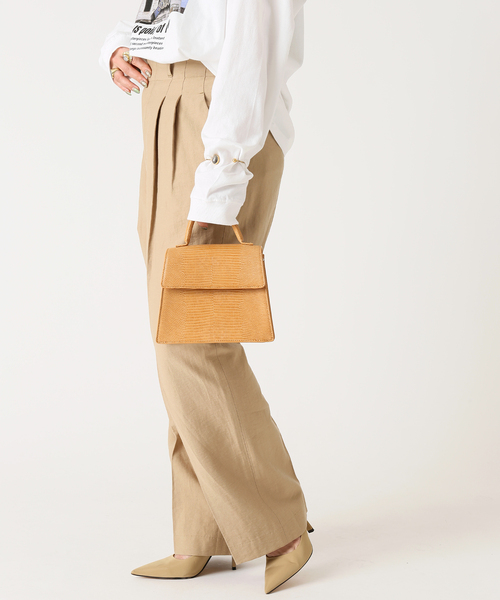 Simplicite（サンプリシテ）の「リザードBAG◆（ショルダーバッグ・レディース・ブラック/アイボリー/キャメル・FREE）」の14枚目の写真