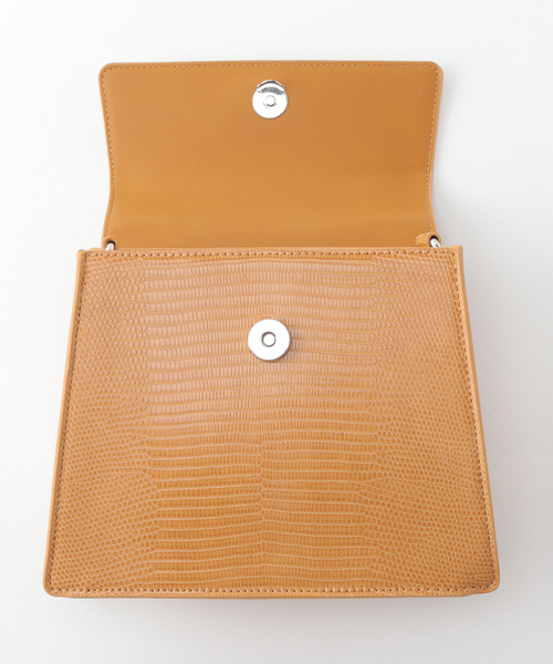 Simplicite（サンプリシテ）の「リザードBAG◆（ショルダーバッグ・レディース・ブラック/アイボリー/キャメル・FREE）」の22枚目の写真