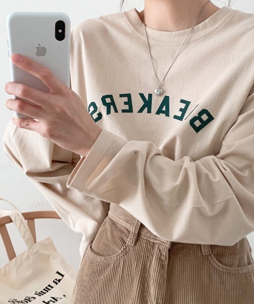 22 S S 春夏 韓国ファッション ロンt Breakersロゴ長袖tシャツ Tシャツ カットソー Dalfwin ダールフィン のファッション通販 Zozotown 22 S S 春夏 韓国ファッション ロンt Breakersロゴ長袖tシャツ Tシャツ カットソー Dalfwin ダールフィン のファッション通販 Zozotown