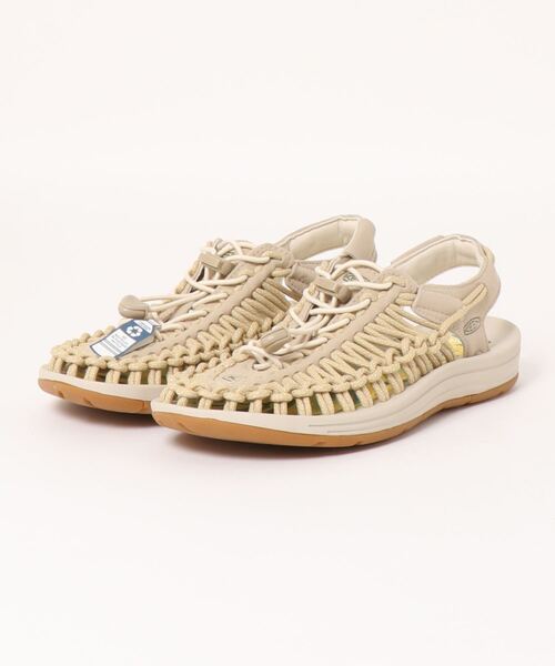 KEEN(キーン)の「KEEN UNEEK(サンダル・レディース・アイボリー/オフホワイト/ブラック・23/24)」の3枚目の写真