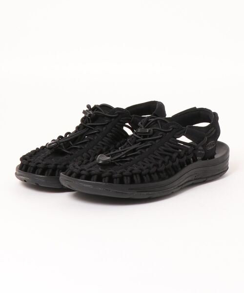 KEEN(キーン)の「KEEN UNEEK(サンダル・レディース・アイボリー/オフホワイト/ブラック・23/24)」の1枚目の写真