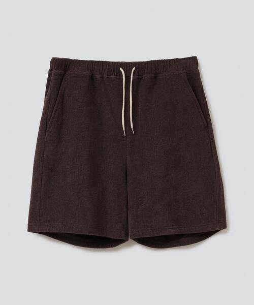 THING FABRICS（シングファブリックス）の「THING FABRICS別注パイルショーツ（その他パンツ・レディース・ブラウン/ブラック/レッド/カーキ・FREE）」の3枚目の写真