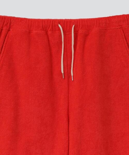 THING FABRICS（シングファブリックス）の「THING FABRICS別注パイルショーツ（その他パンツ・レディース・ブラウン/ブラック/レッド/カーキ・FREE）」の20枚目の写真