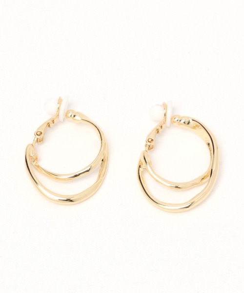 LEPSIM（レプシィム）の「2WAYイヤカフ×クリップ　275943（イヤリング・レディース・シルバー/ゴールド系その他/ゴールド系その他2・ONE SIZE）」の3枚目の写真