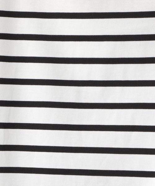 LEPSIM(レプシィム)の「【選べる丈シリーズ】パネルカラーボーダーTシャツ2 273834(Tシャツ/カットソー・レディース・ブルー/オフホワイト/ネイビー/レッド・TALL/FREE)」の19枚目の写真