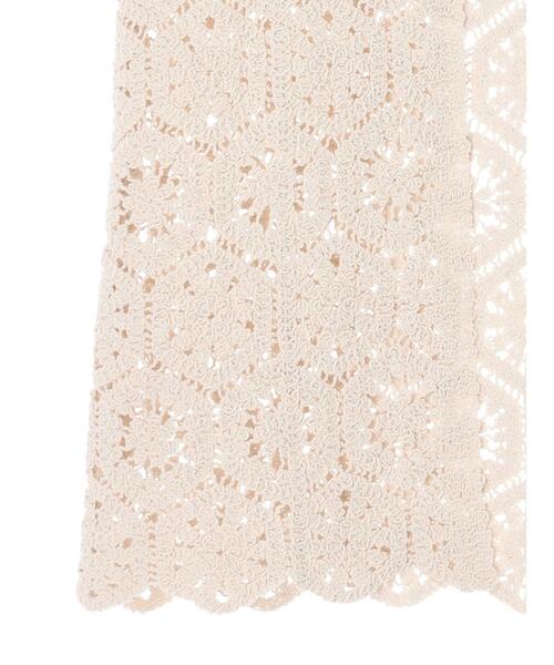 Furryrate（ファーリーレート）の「・furry rate カギ針ロングベスト（ベスト・レディース・ブラック/アイボリー/ライトブラウン・FREE）」の19枚目の写真