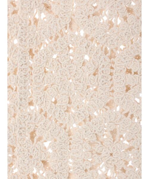 Furryrate（ファーリーレート）の「・furry rate カギ針ロングベスト（ベスト・レディース・ブラック/アイボリー/ライトブラウン・FREE）」の21枚目の写真