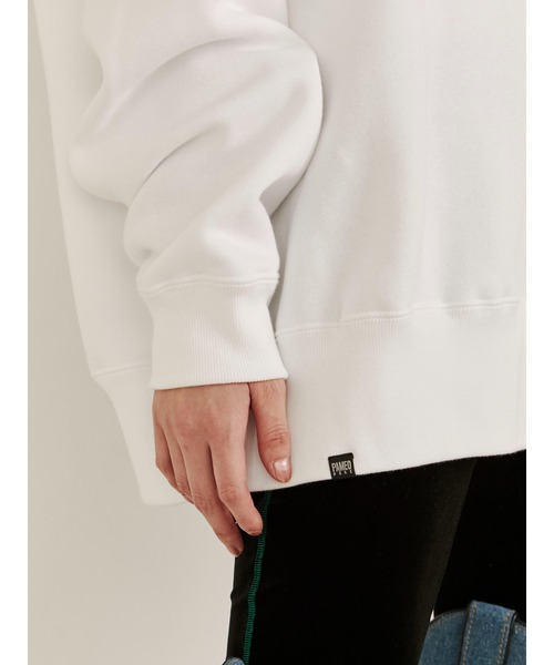 PAMEO POSE(パメオポーズ)の「Aisance Life Sweat Shirts(スウェット・レディース・ホワイト/ブラック/グリーン・FREE)」の12枚目の写真