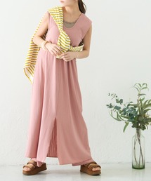 Crisp | リブカットフレアワンピース(ワンピース)