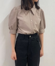 アソートボタンブラウス