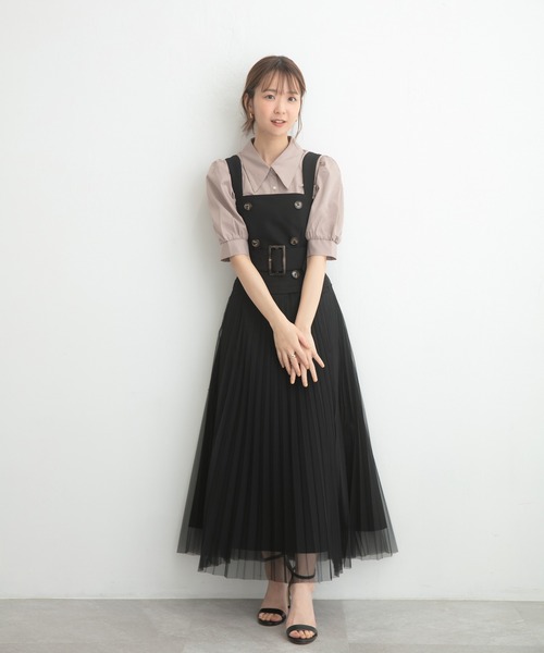 ADIRA（アディラ）の「アソートボタンブラウス（シャツ/ブラウス・レディース・ホワイト/ピンクベージュ・MEDIUM）」の21枚目の写真