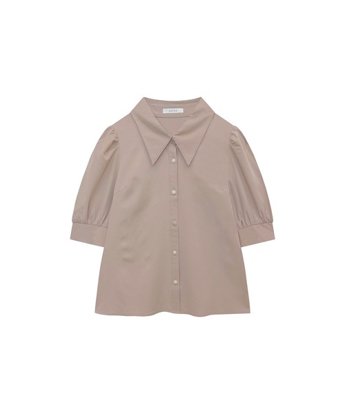 ADIRA（アディラ）の「アソートボタンブラウス（シャツ/ブラウス・レディース・ホワイト/ピンクベージュ・MEDIUM）」の10枚目の写真