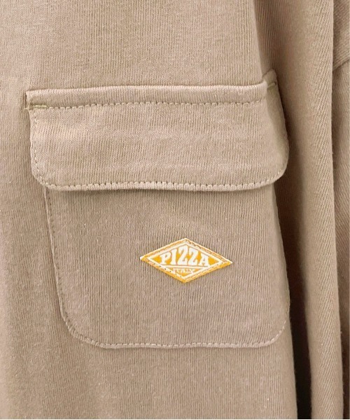 PairPair（ペアペア）の「ポケット付きTEE(ユニセックス)（Tシャツ/カットソー・メンズ・ネイビー/オフホワイト/ボルドー/モカ・MEDIUM/LARGE）」の15枚目の写真
