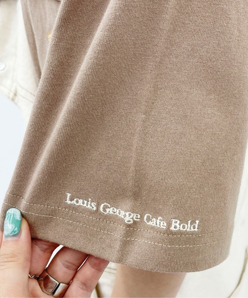 PairPair（ペアペア）の「ポケット付きTEE(ユニセックス)（Tシャツ/カットソー・メンズ・ネイビー/オフホワイト/ボルドー/モカ・MEDIUM/LARGE）」の16枚目の写真