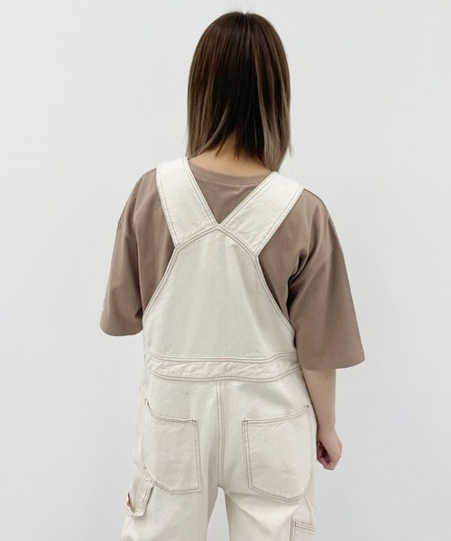 PairPair（ペアペア）の「ポケット付きTEE(ユニセックス)（Tシャツ/カットソー・メンズ・ネイビー/オフホワイト/ボルドー/モカ・MEDIUM/LARGE）」の14枚目の写真