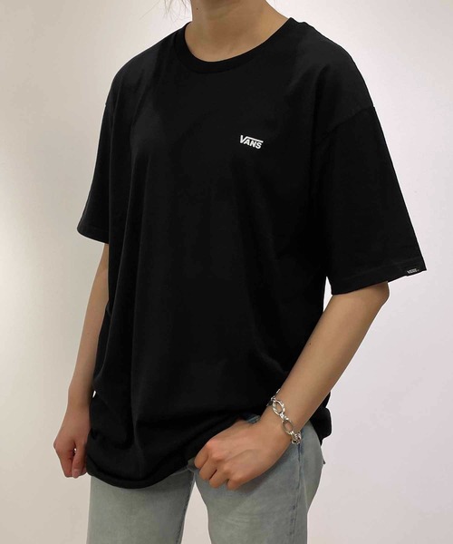 VANS(バンズ)の「VANS/ヴァンズ LEFT CHEST LOGO TEE プリント 半袖Tシャツ VN0A3CZE(Tシャツ/カットソー・メンズ・ブラック/レッド/ホワイト・MEDIUM/LARGE/X-LARGE/SMALL)」の9枚目の写真