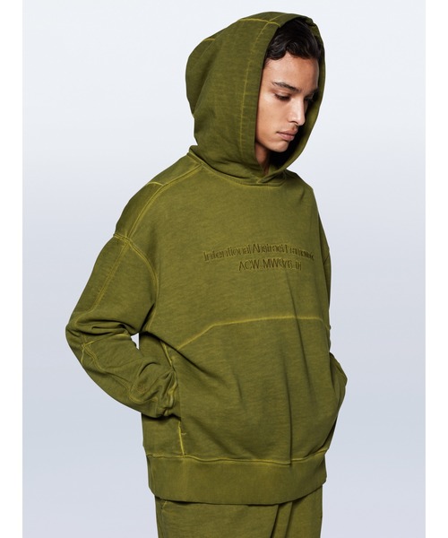 A-COLD-WALL*（アコールドウォール）の「OVERDYE HOODIE（パーカー・メンズ・イエロー/グリーン/ワインレッド・L/XL/M）」の22枚目の写真