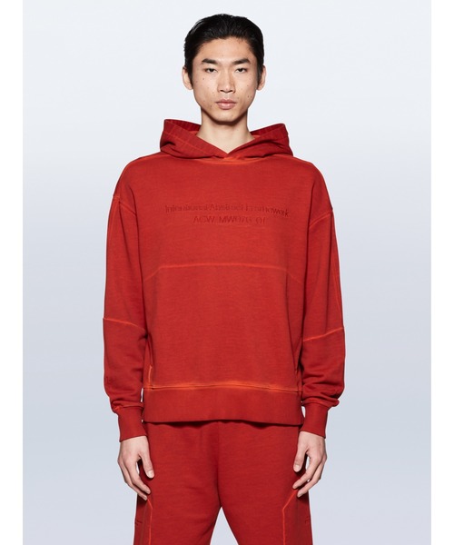 A-COLD-WALL*（アコールドウォール）の「OVERDYE HOODIE（パーカー・メンズ・イエロー/グリーン/ワインレッド・L/XL/M）」の20枚目の写真