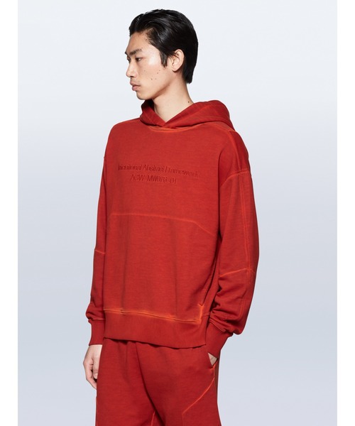 A-COLD-WALL*（アコールドウォール）の「OVERDYE HOODIE（パーカー・メンズ・イエロー/グリーン/ワインレッド・L/XL/M）」の19枚目の写真