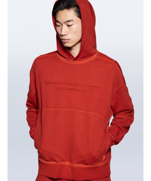 A-COLD-WALL*（アコールドウォール）の「OVERDYE HOODIE（パーカー・メンズ・イエロー/グリーン/ワインレッド・L/XL/M）」の16枚目の写真