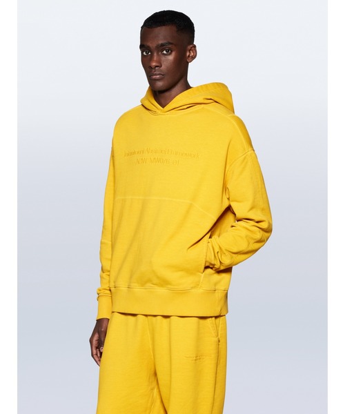 A-COLD-WALL*（アコールドウォール）の「OVERDYE HOODIE（パーカー・メンズ・イエロー/グリーン/ワインレッド・L/XL/M）」の13枚目の写真