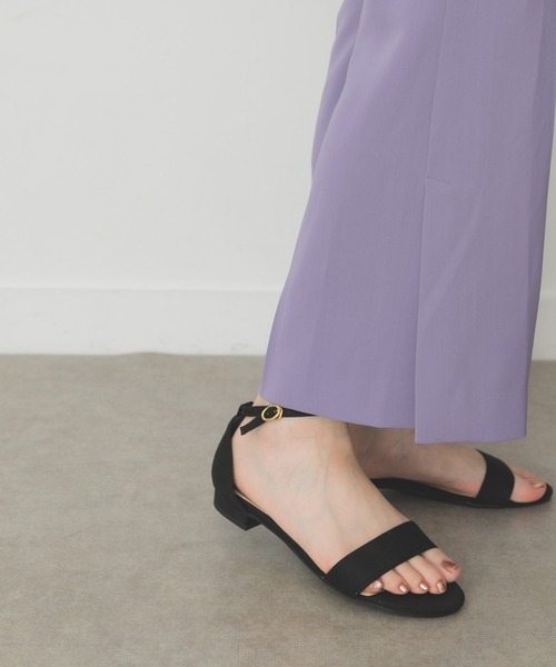RODE SKO(ロデスコ)の「『MADE IN JAPAN』シンプルストラップサンダル(サンダル・レディース・ブラック/ゴールド/マスタード/キャメル・36/37/38)」の22枚目の写真
