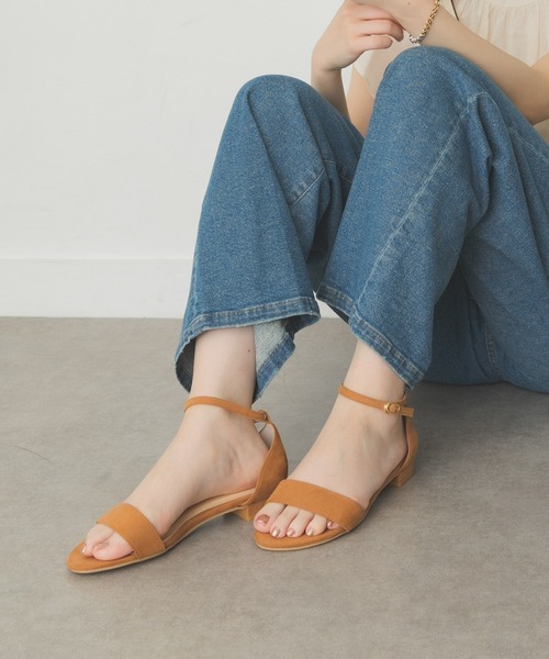 RODE SKO(ロデスコ)の「『MADE IN JAPAN』シンプルストラップサンダル(サンダル・レディース・ブラック/ゴールド/マスタード/キャメル・36/37/38)」の6枚目の写真