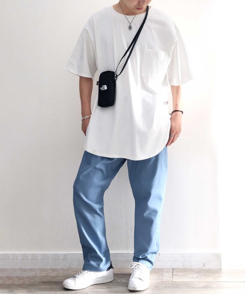 classicalelf(クラシカルエルフ)の「綿100%、USAコットン裾ラウンドビッグシルエットTee(Tシャツ/カットソー・メンズ・ホワイト/ブラック/ブルー・MEDIUM/LARGE/X-LARGE)」の16枚目の写真