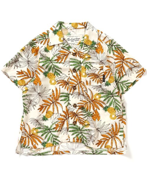 BREEZE（ブリーズ）の「フルーツアロハシャツ（シャツ/ブラウス・キッズ・ピンク/キナリ/ミント・90/140/120/110/100/130/80）」の2枚目の写真