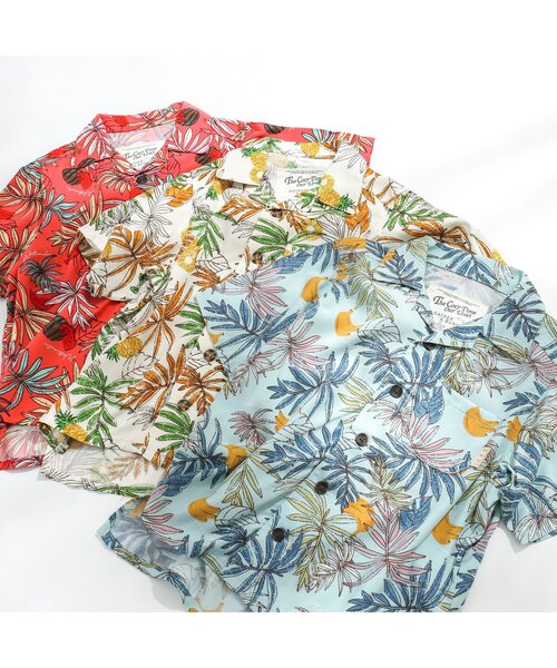 BREEZE（ブリーズ）の「フルーツアロハシャツ（シャツ/ブラウス・キッズ・ピンク/キナリ/ミント・90/140/120/110/100/130/80）」の6枚目の写真