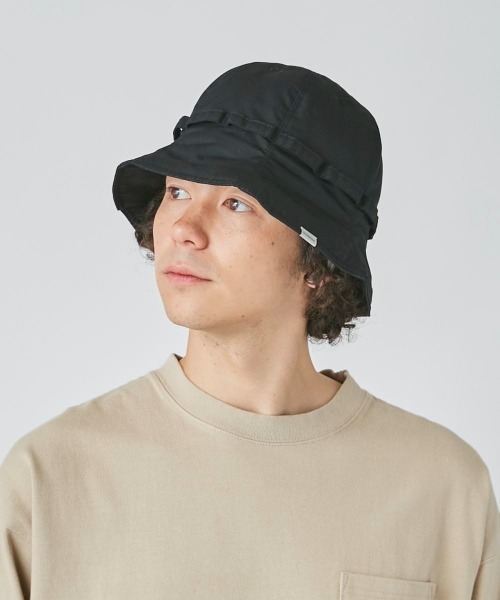 OVERRIDE(オーバーライド)の「OVERRIDE JUNGLE SAUNA HAT / オーバーライド(ハット・メンズ・ブラック/ベージュ/グリーン・59cm)」の4枚目の写真