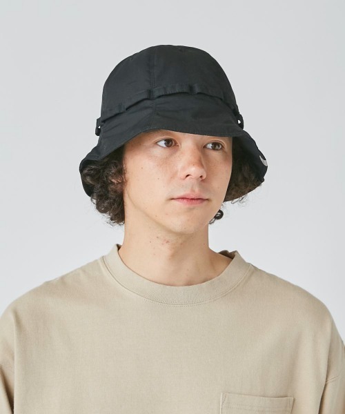 OVERRIDE(オーバーライド)の「OVERRIDE JUNGLE SAUNA HAT / オーバーライド(ハット・メンズ・ブラック/ベージュ/グリーン・59cm)」の5枚目の写真