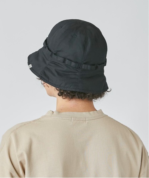 OVERRIDE(オーバーライド)の「OVERRIDE JUNGLE SAUNA HAT / オーバーライド(ハット・メンズ・ブラック/ベージュ/グリーン・59cm)」の6枚目の写真