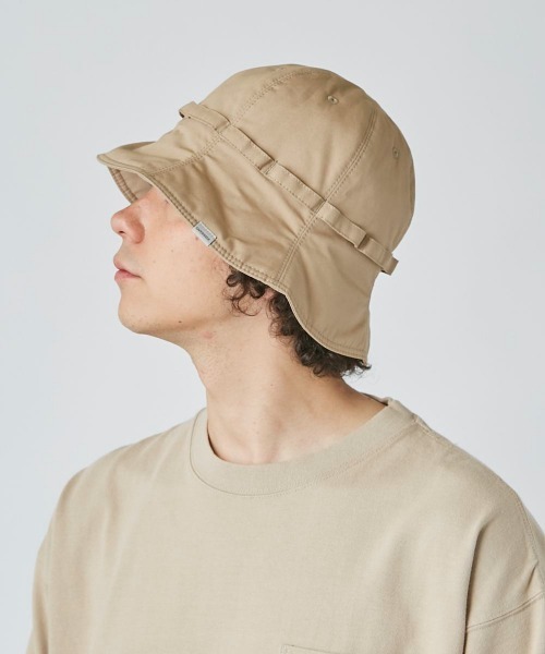 OVERRIDE(オーバーライド)の「OVERRIDE JUNGLE SAUNA HAT / オーバーライド(ハット・メンズ・ブラック/ベージュ/グリーン・59cm)」の10枚目の写真