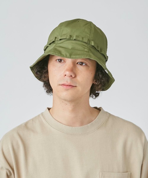OVERRIDE(オーバーライド)の「OVERRIDE JUNGLE SAUNA HAT / オーバーライド(ハット・メンズ・ブラック/ベージュ/グリーン・59cm)」の14枚目の写真