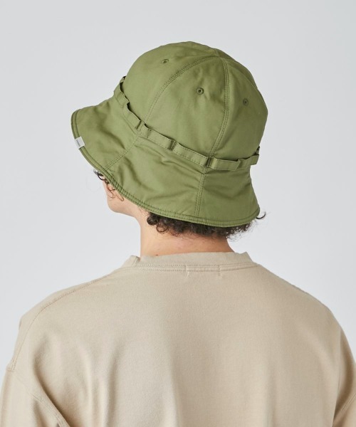 OVERRIDE(オーバーライド)の「OVERRIDE JUNGLE SAUNA HAT / オーバーライド(ハット・メンズ・ブラック/ベージュ/グリーン・59cm)」の16枚目の写真