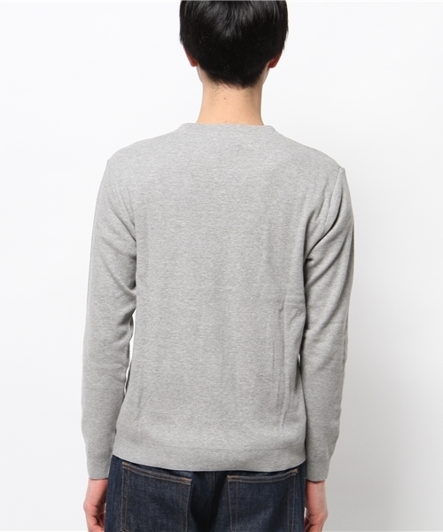 EDIFICE（エディフィス）の「◇セイケイスムースVカーデ（カーディガン/ボレロ・メンズ・ネイビー/マスタード/チャコールグレー/ホワイト・44/48/46）」の19枚目の写真