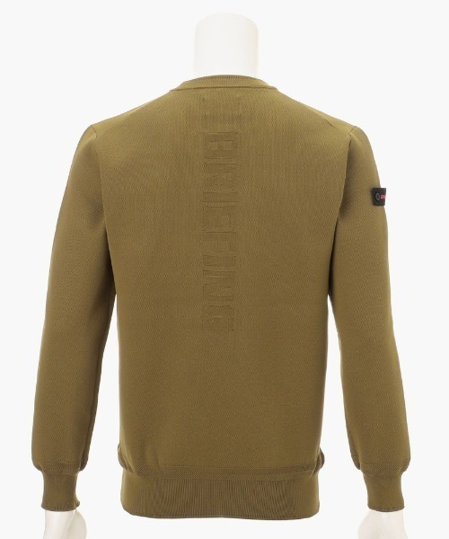 ブリーフィングゴルフ】MENS WR CREW NECK KNIT/メンズWRクルー
