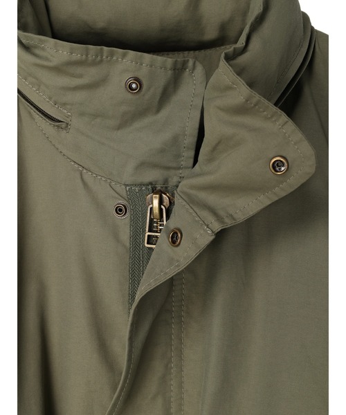 earth music&ecology（アースミュージックアンドエコロジー）の「モッズコート（モッズコート・レディース・カーキ/ネイビー・FREE）」の3枚目の写真