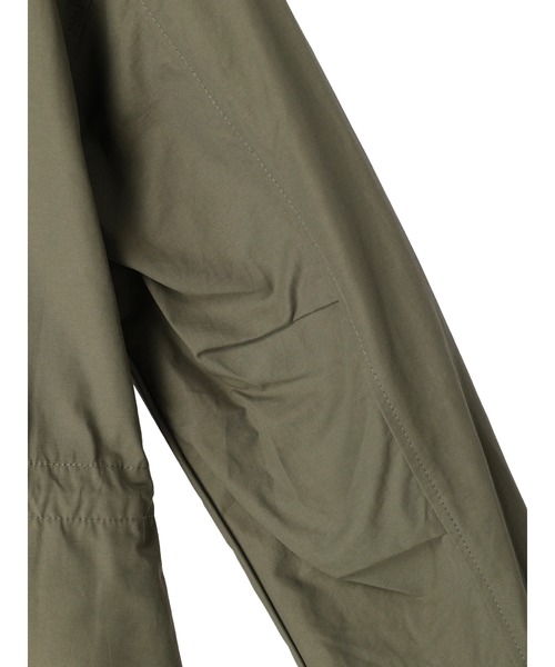 earth music&ecology（アースミュージックアンドエコロジー）の「モッズコート（モッズコート・レディース・カーキ/ネイビー・FREE）」の5枚目の写真