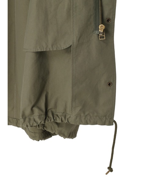 earth music&ecology（アースミュージックアンドエコロジー）の「モッズコート（モッズコート・レディース・カーキ/ネイビー・FREE）」の6枚目の写真