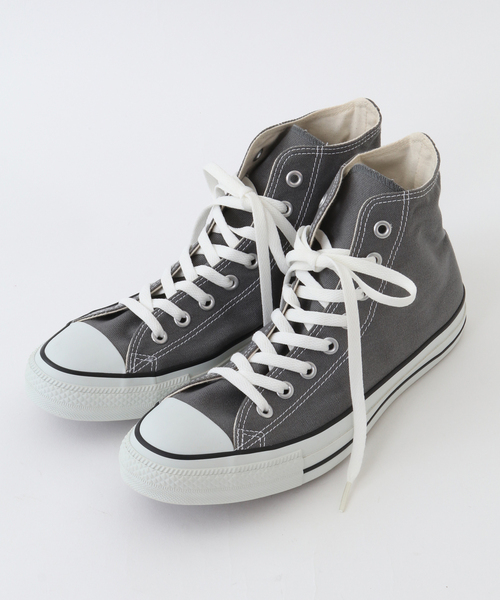 CONVERSE ALL STAR（コンバースオールスター）の「【CONVERSE CHUCK TAYLOR CANVAS ALL STAR HI】（スニーカー・メンズ・キナリ/ネイビー/ホワイト/チャコールグレー/レッド/ブラック/ブラック系その他・29/27.5/27/26.5/26/28）」の6枚目の写真