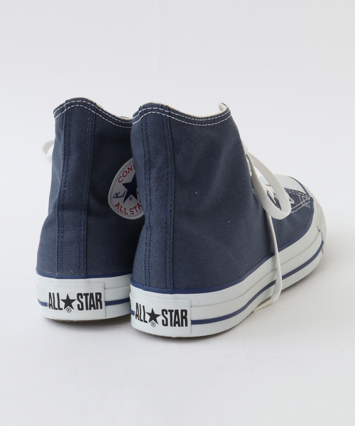 CONVERSE ALL STAR（コンバースオールスター）の「【CONVERSE CHUCK TAYLOR CANVAS ALL STAR HI】（スニーカー・メンズ・キナリ/ネイビー/ホワイト/チャコールグレー/レッド/ブラック/ブラック系その他・29/27.5/27/26.5/26/28）」の10枚目の写真
