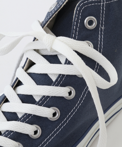 CONVERSE ALL STAR（コンバースオールスター）の「【CONVERSE CHUCK TAYLOR CANVAS ALL STAR HI】（スニーカー・メンズ・キナリ/ネイビー/ホワイト/チャコールグレー/レッド/ブラック/ブラック系その他・29/27.5/27/26.5/26/28）」の13枚目の写真