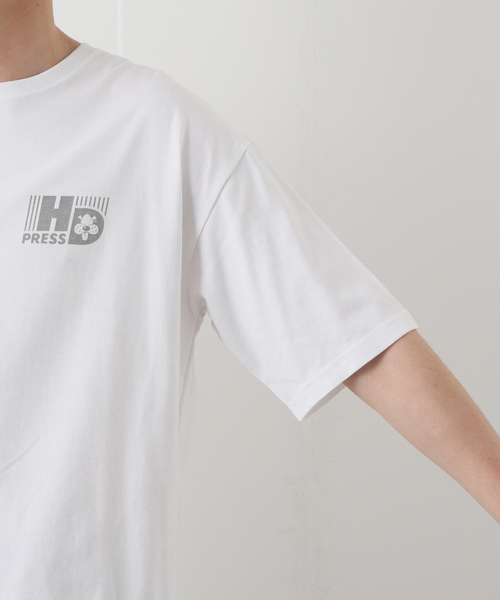 417 EDIFICE(フォーワンセブンエディフィス)の「【Hot-Dog PRESS / ホットドッグプレス】別注 プリントTシャツ HANDSOME BOYS(Tシャツ/カットソー・メンズ・ホワイト/ブラック・MEDIUM/LARGE/X-LARGE)」の9枚目の写真